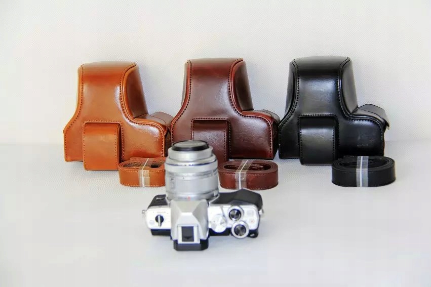 FUTERAŁ SKÓRZANY NA APARAT OLYMPUS E-M10 Mark II Kod producenta 455Y676