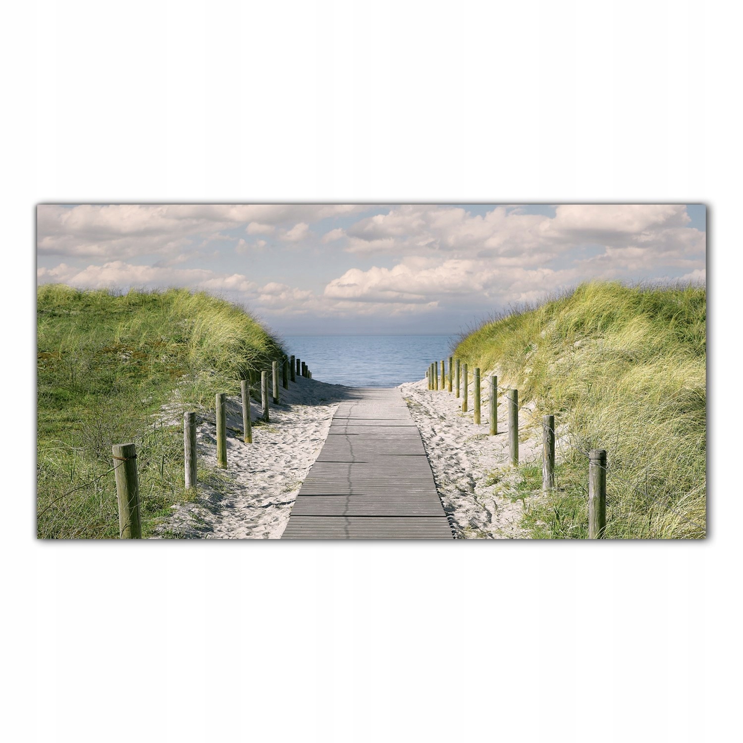 

Hartowany Obraz Szklany Ścieżka Plaża Morze 120x60