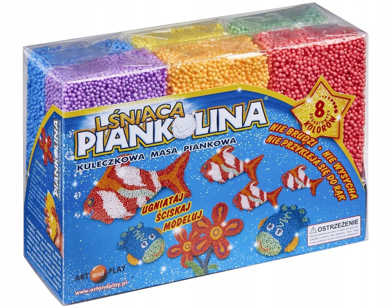 

8 sztuk Piankolina masa kuleczkowa do Slime