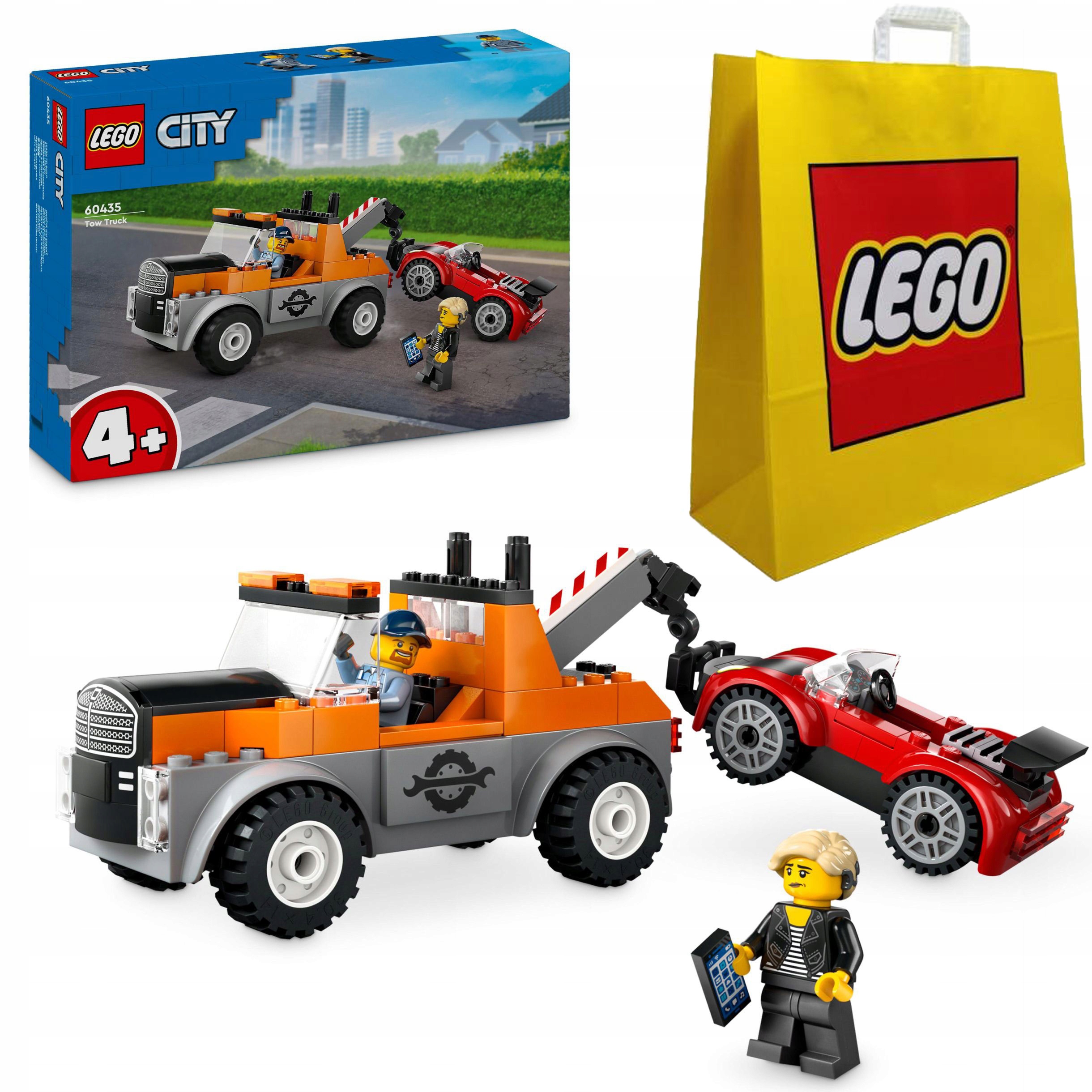 Lego City 60435 Silniční asistenční automobil a oprava sportovního auta taška