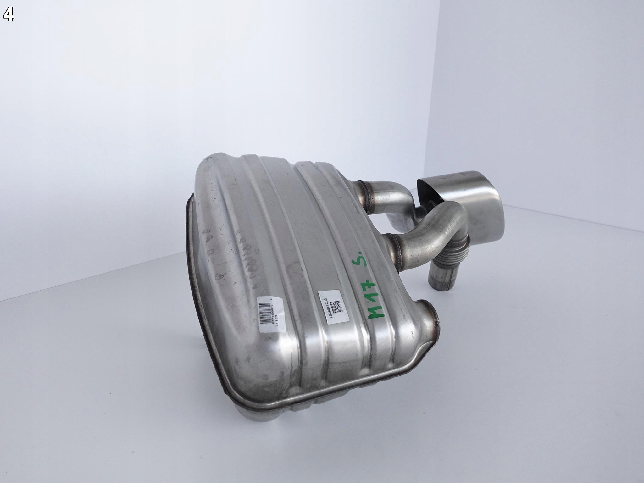 PORSCHE 991 991.1 C2 4S 3.4L muffler, exhaust right