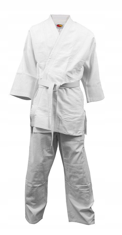 Strój Kimono do judo 550g smj z pasem 120 komplet