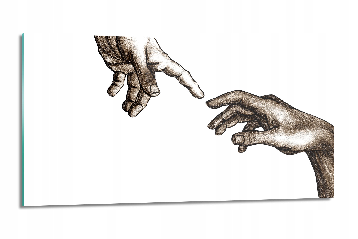 panel do kuchyně na zeď Stvoření Adama 100x50
