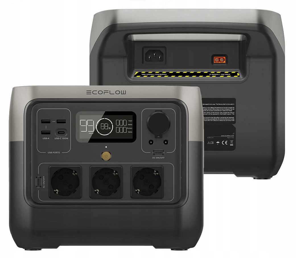 ECOFLOW RIVER 2 PRO 800W + PANEL 100W + KABEL EAN (GTIN) 4895251601559