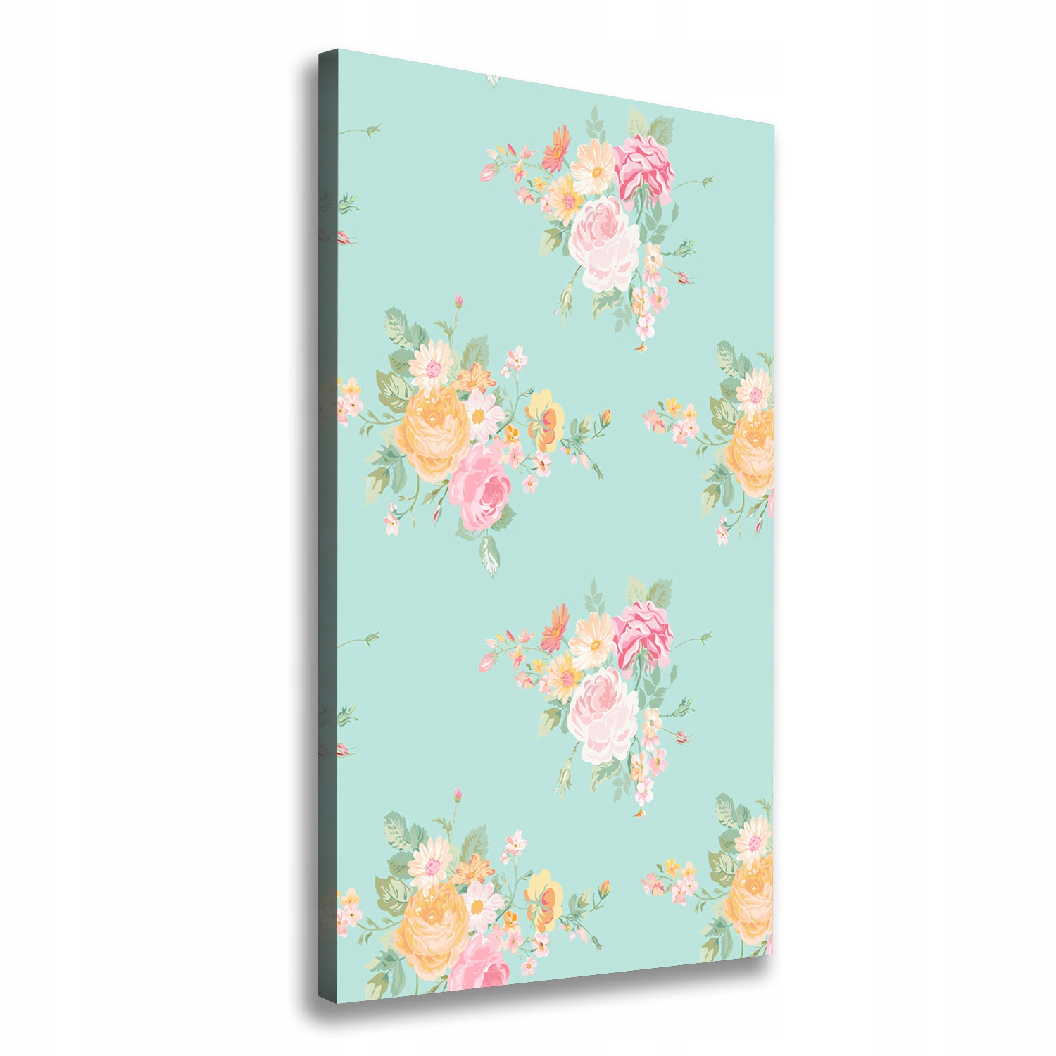

Nowoczesny fotoobraz canvas na ramie Kwiaty 70x140