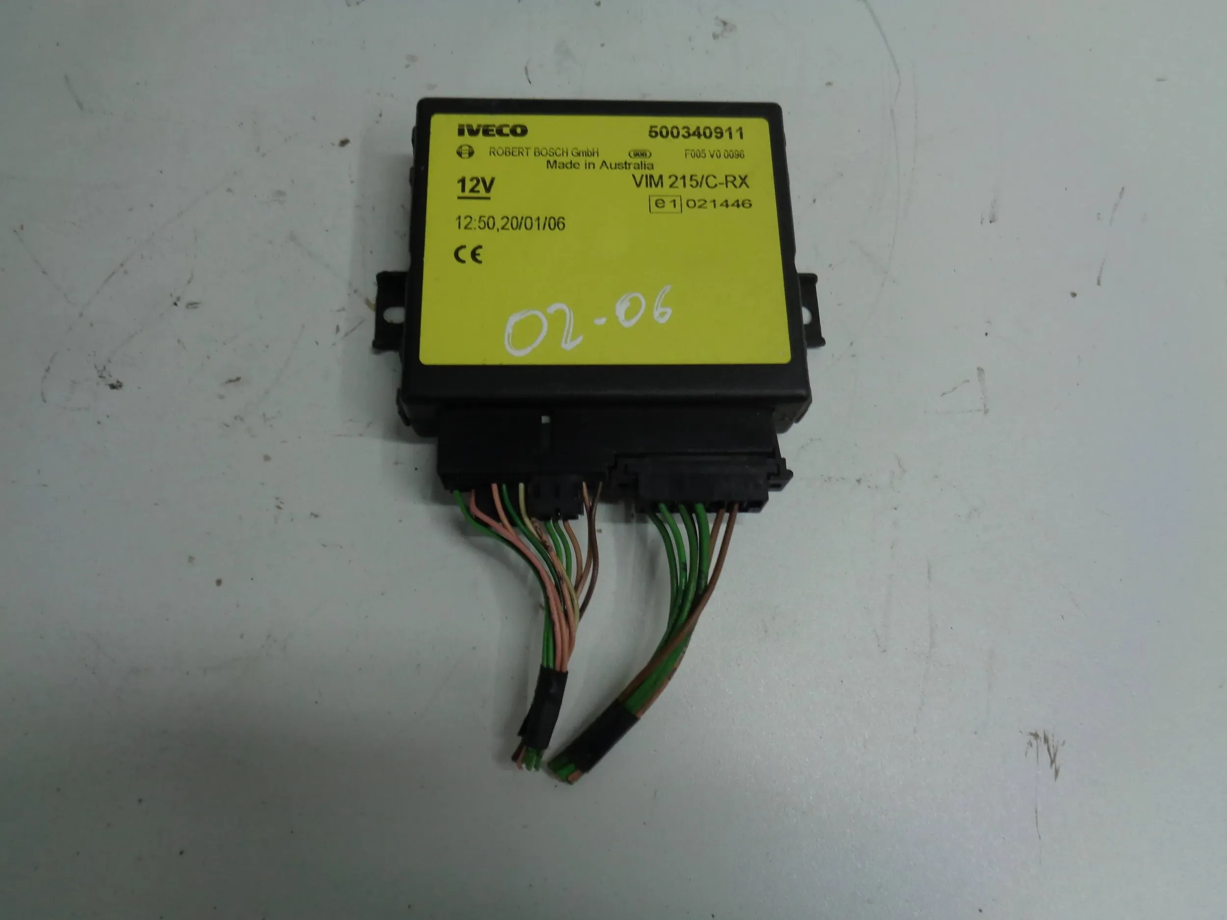 IVECO DAILY III MODULE DE LA SERRURE CENTRAL 500340911
