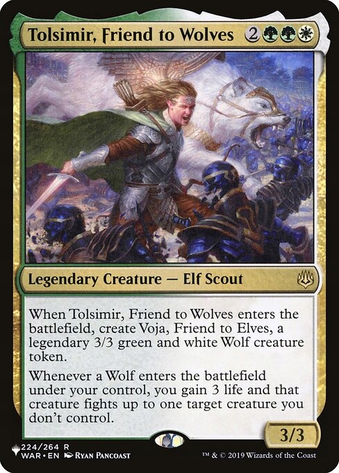 MtG: Tolsimir, Friend to Wolves (ist)