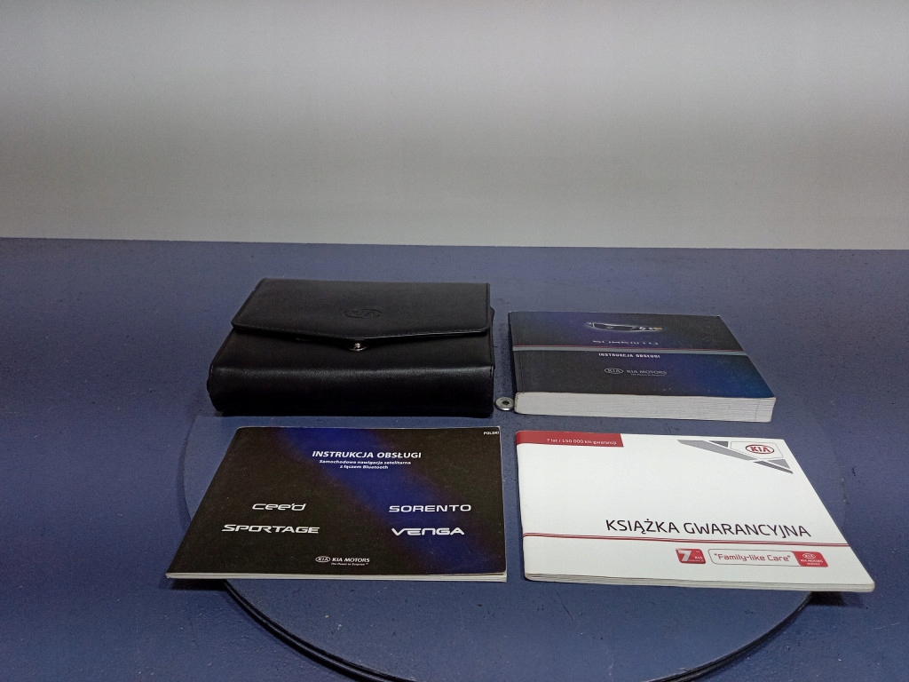 KIA SPORTAGE IV 18- KSIĄŻKA SERWISOWA INSTRUKCJA ETUI Marka Kia