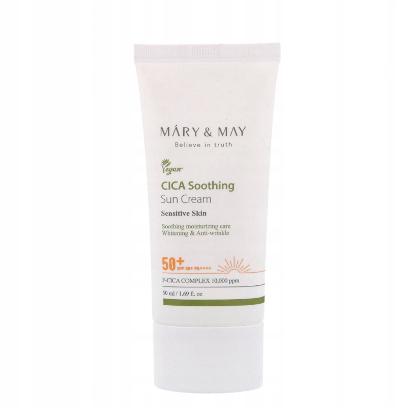 Mary&May Vegan Cica SPF50+ Pa++++ krém s opalovacím krémem 50 ml