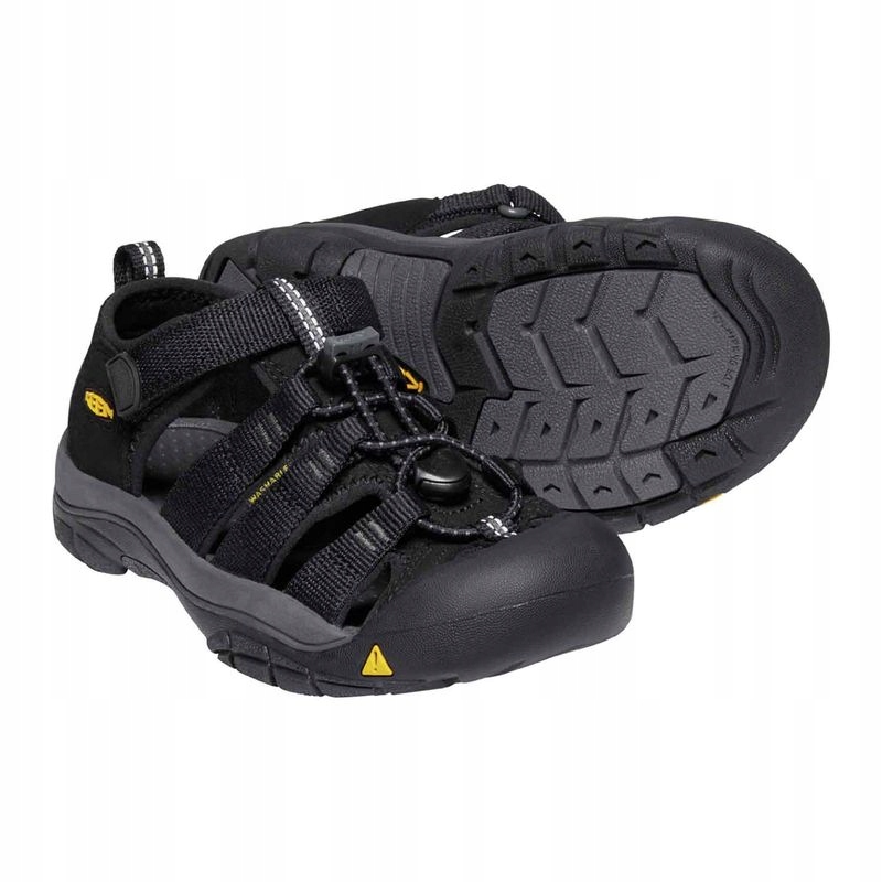 Sandały Keen Newport H2 Youth Black/yellow 32/33