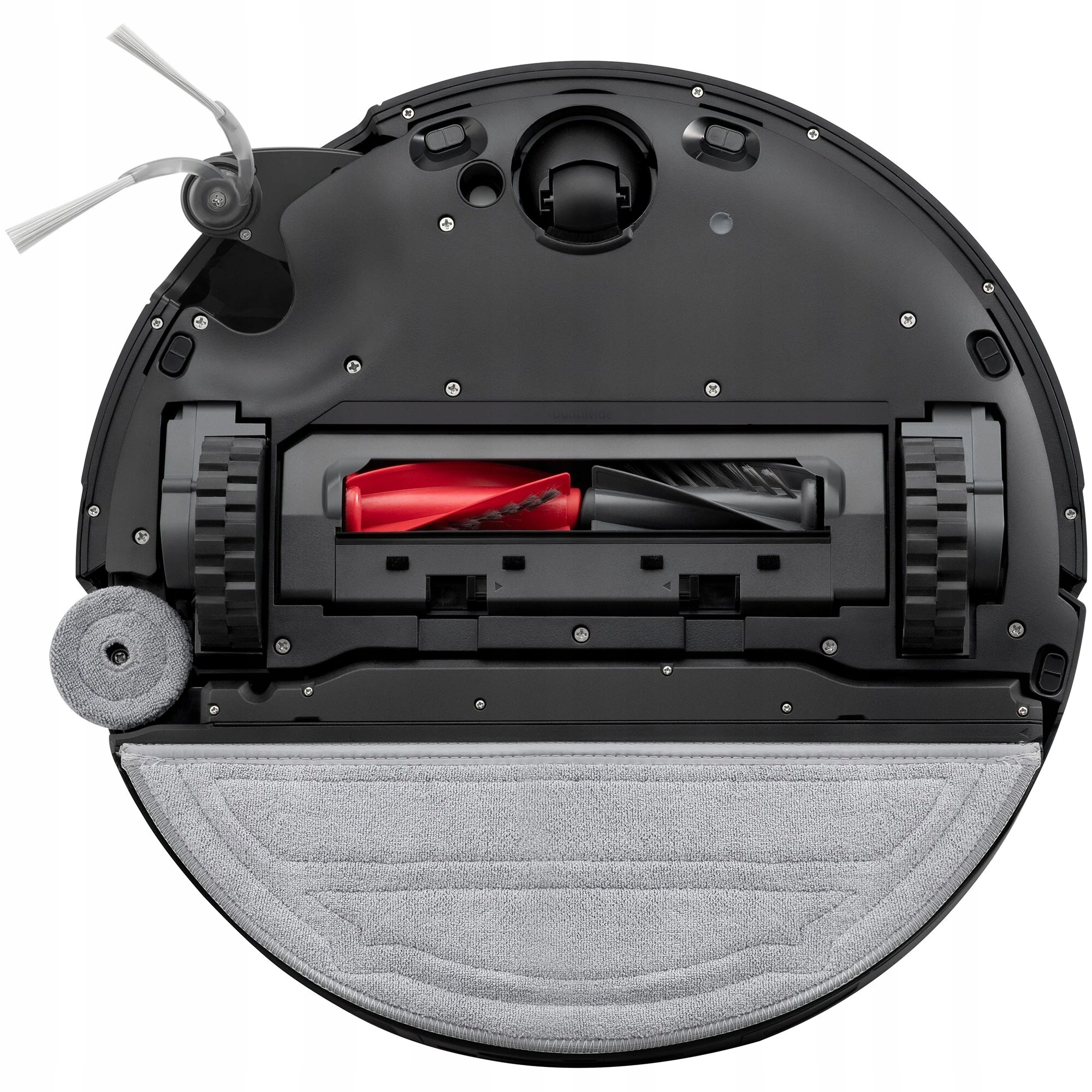 Робот-прибиральник ROBOROCK Saros 10 Black. Домінуючий колір - чорний.