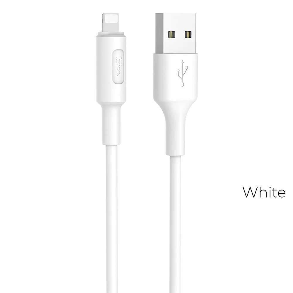 Hoco kabel Usb do iPhone Lightning 8-pin Soarer X25 biały