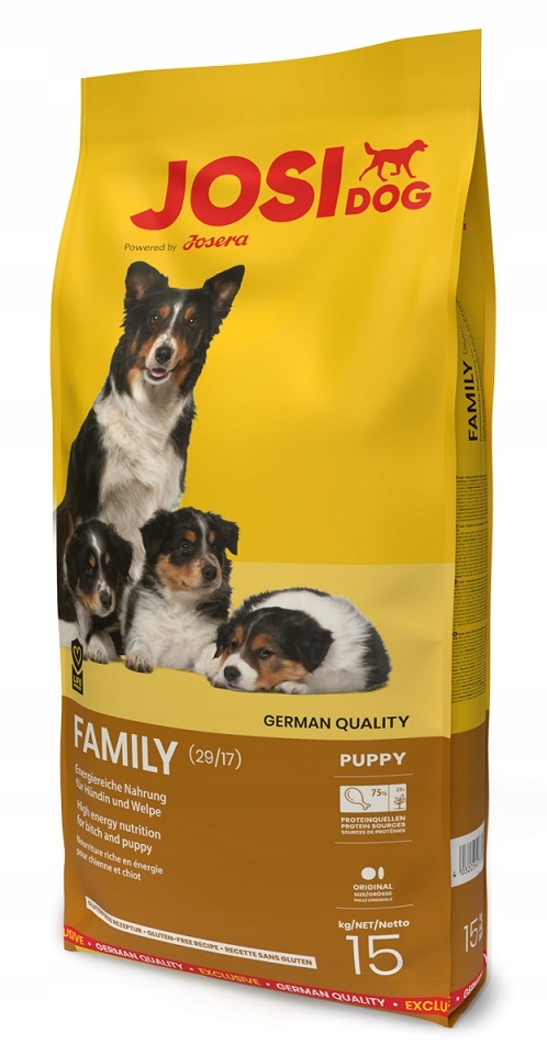 Levně Josera JosiDog Family suché krmivo pro psy 15 kg