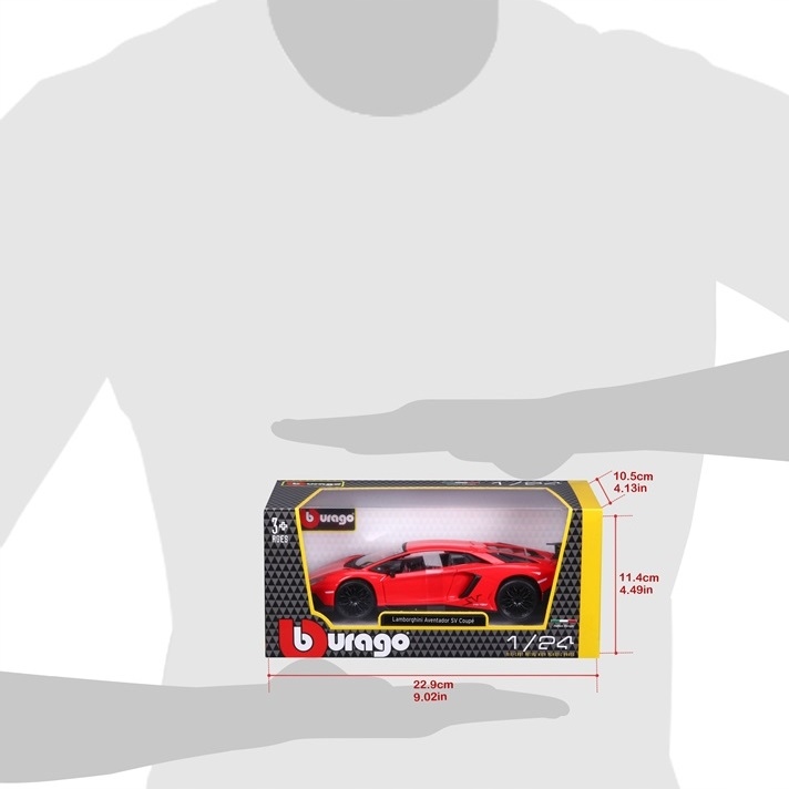 Lamborghini Aventador LP 750-4 1:24 Bburago 21079 Szerokość produktu 14 cm