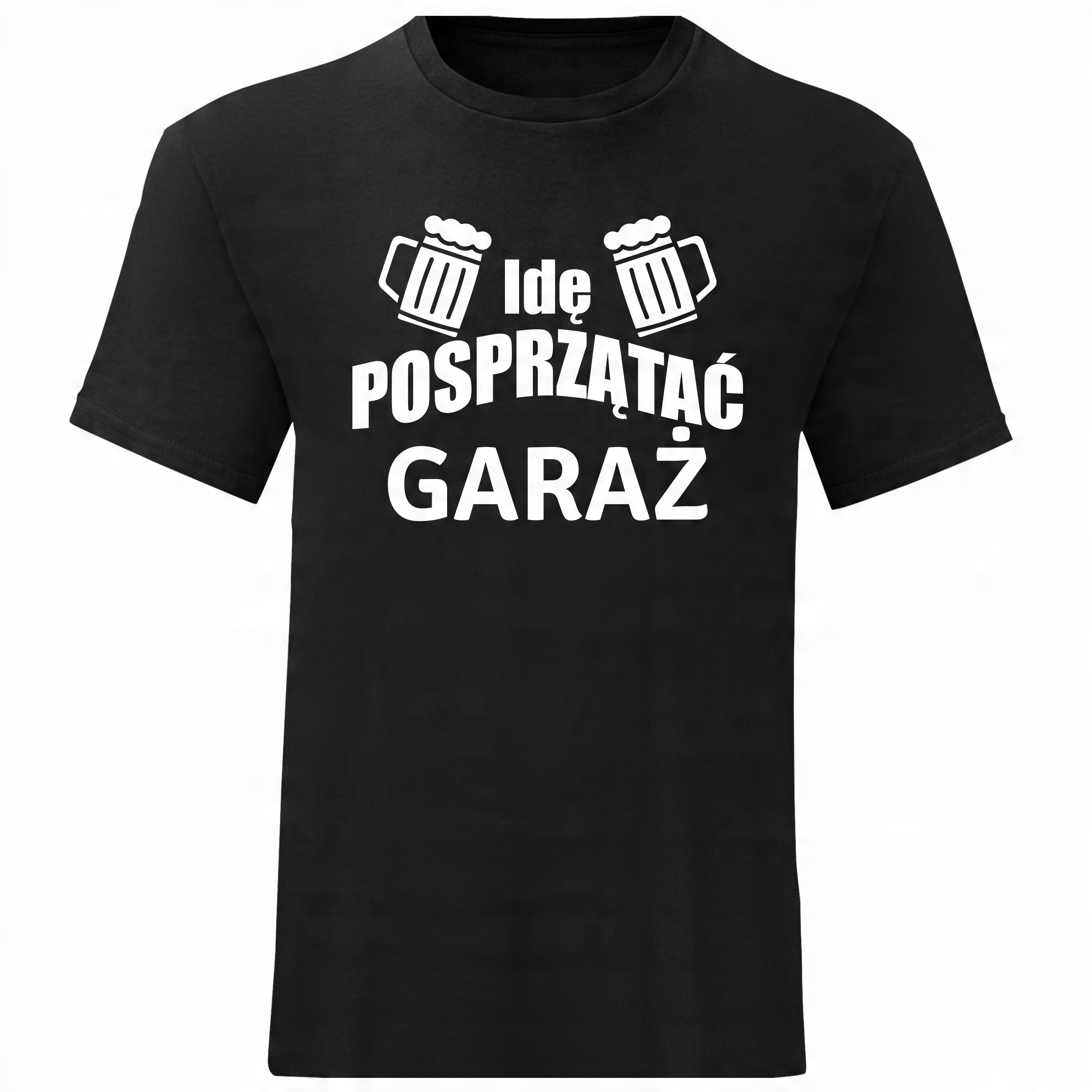 

Koszulka Męska Idę Posprzątać Garaż XL
