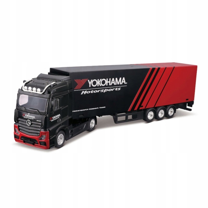 

Tir Mercedes Actros Ciągnik Z Naczepą Bburago 1:43