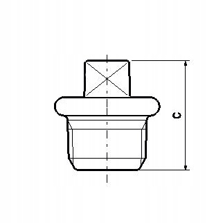 ZÁTKA KRYTKA KAPA GZ 1" DN25 POZINKOVANÁ LIATINA VZ DIAMOND Hmotnosť (s balením) 0.15 kg