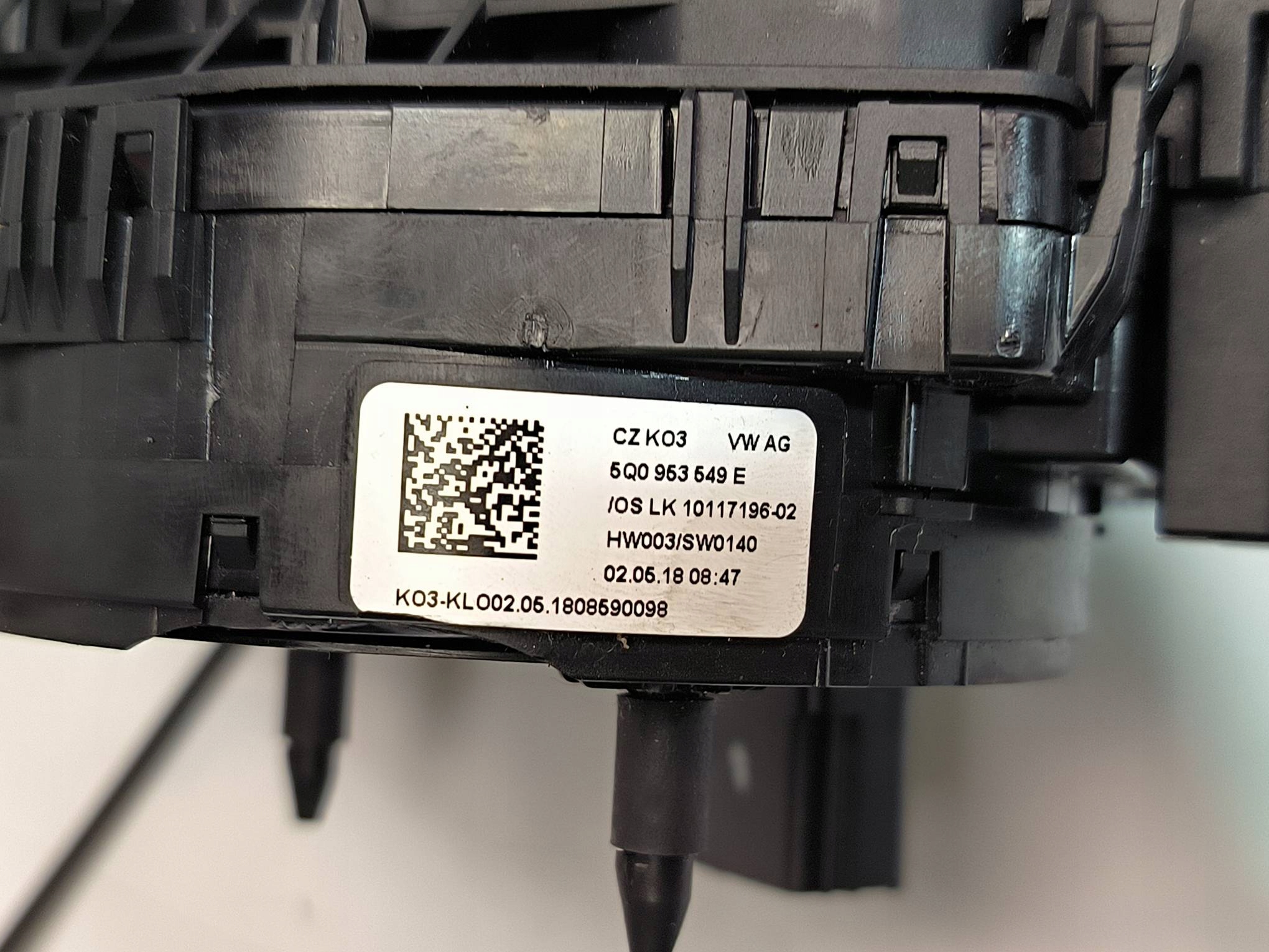 commande levier commodo sous volant 5Q0953613R SEAT LEON III LIFT