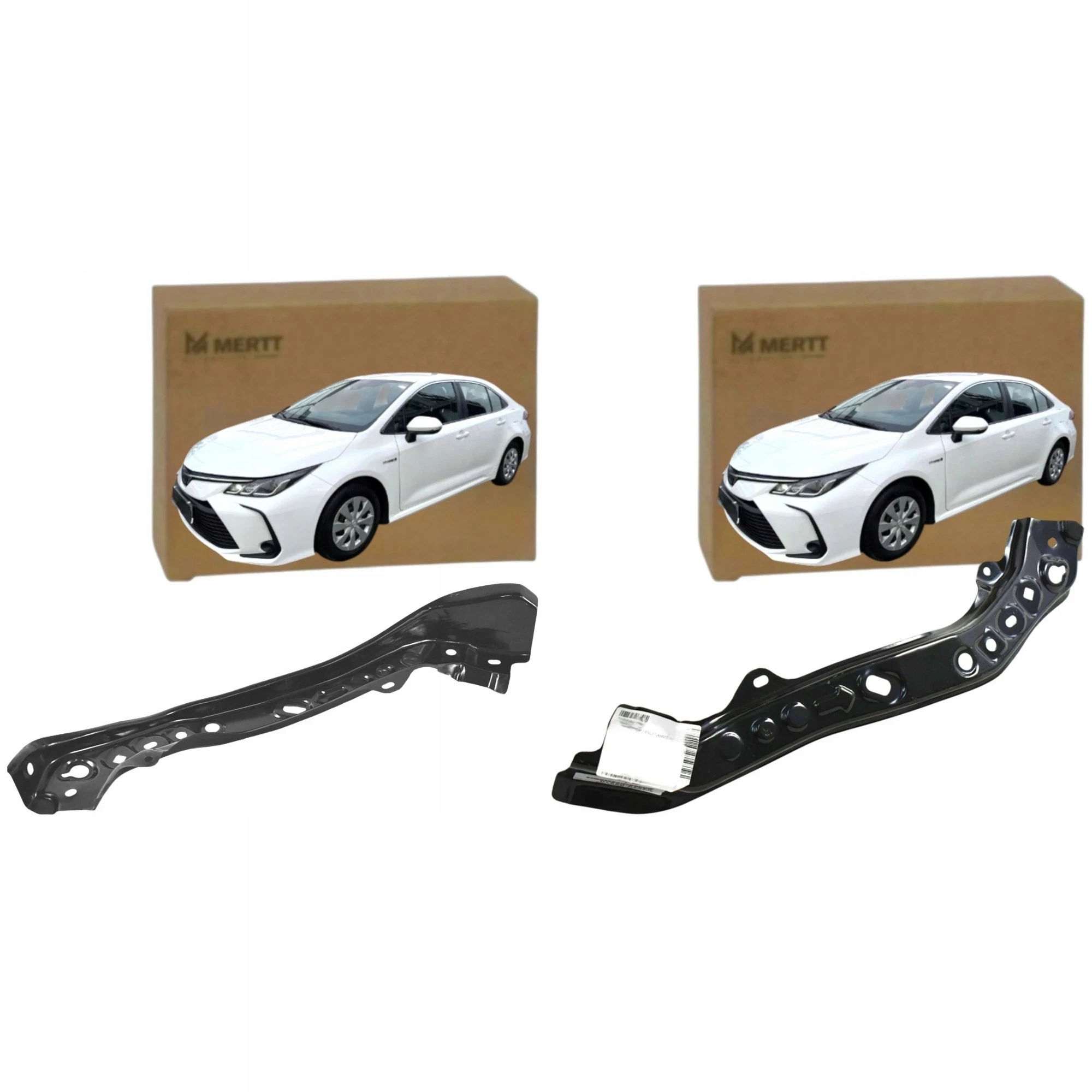 Zesílení Předního Pásu Horní Brýle Lampy Toyota Corolla E21 Komplet