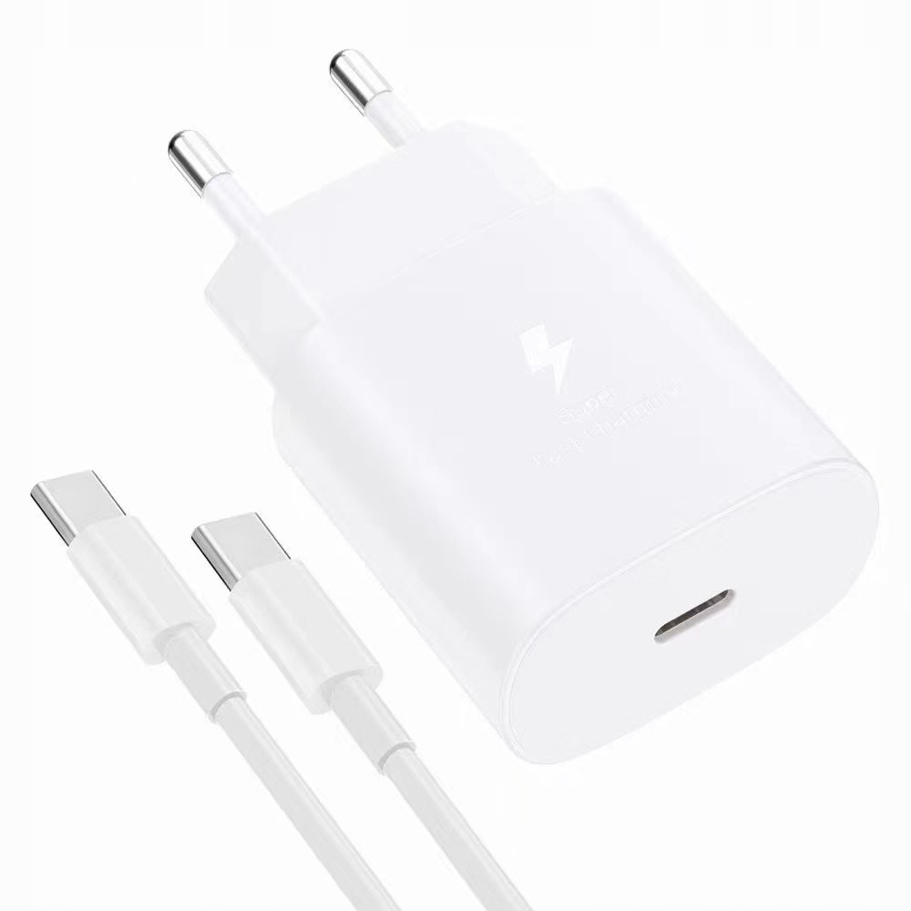 Szybka Ładowarka Sieciowa 25W USB C Dla SAMSUNG