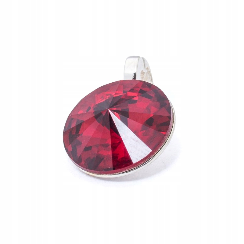 

Wisiorek srebro 925 z kr. Swarovski Rivoli 12 Siam
