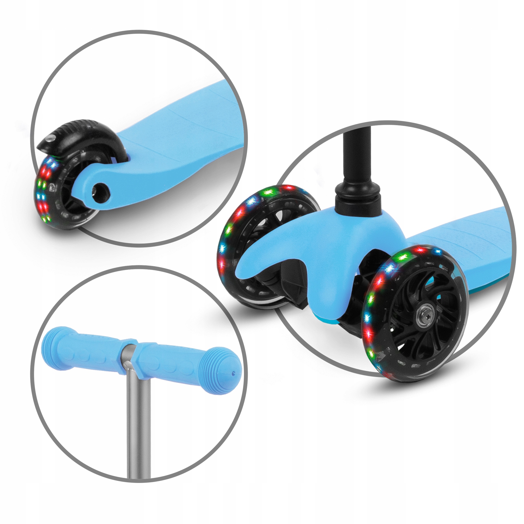 HULAJNOGA BALANSOWA TRÓJKOŁOWA UNO KIDWELL BLUE NIEBIESKA Rodzaj trójkołowa