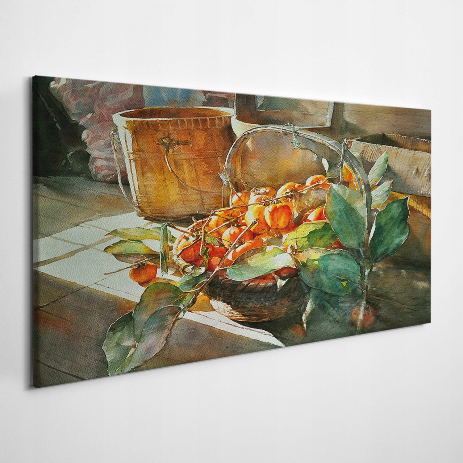 

Zdjęcie na płótnie Jedzenie Owoce Rysunek 120x60