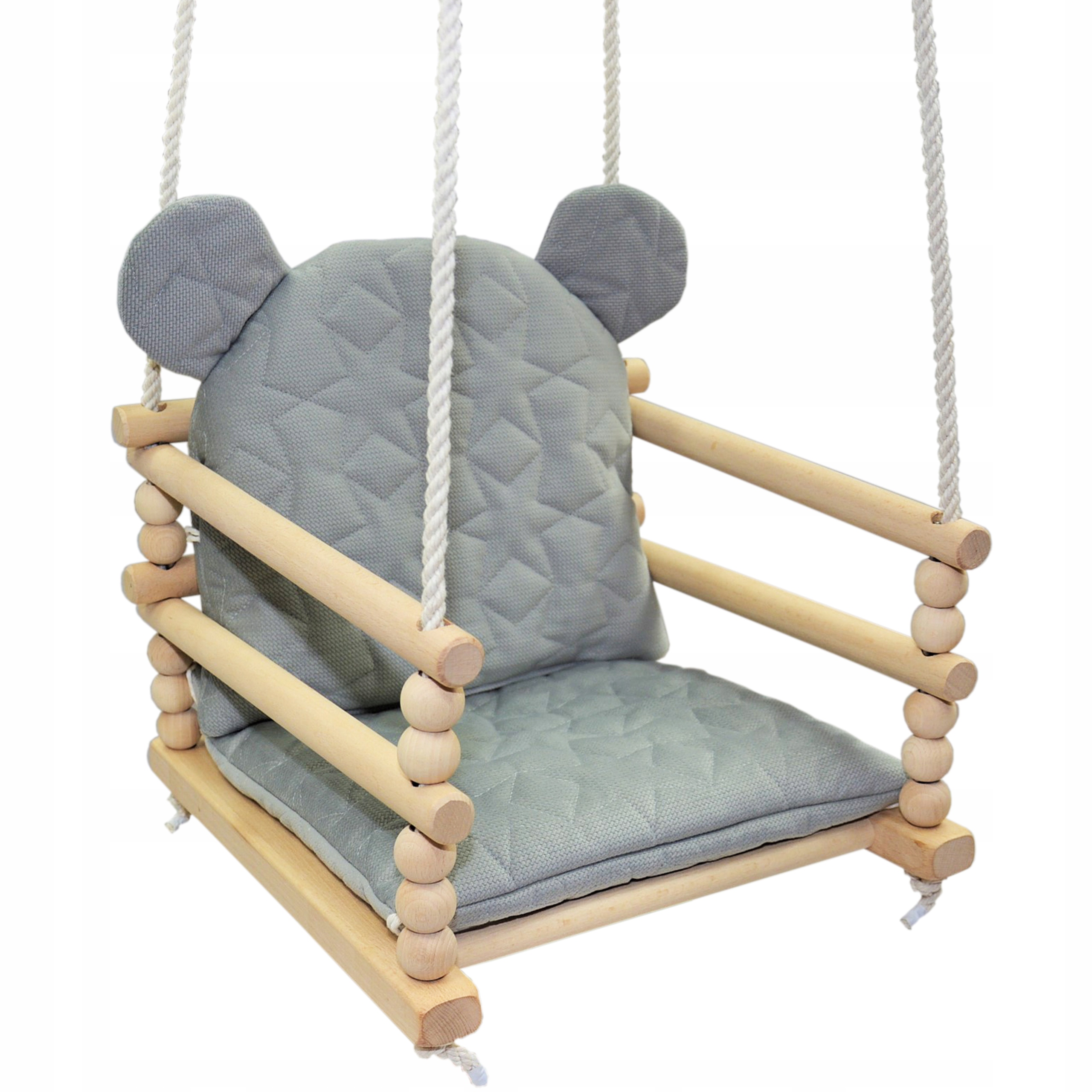 HUŚTAWKA DLA DZIECKA MODUŁOWA MIŚ VELVET KOLORY BOHO, SKANDYNAWSKI Kod producenta 111