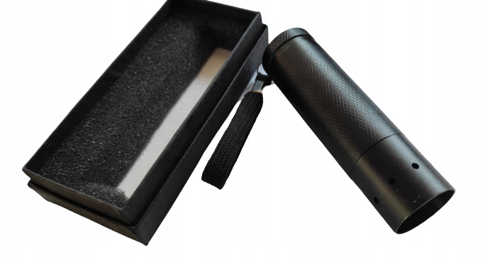 

Latarka 1 led metalowa