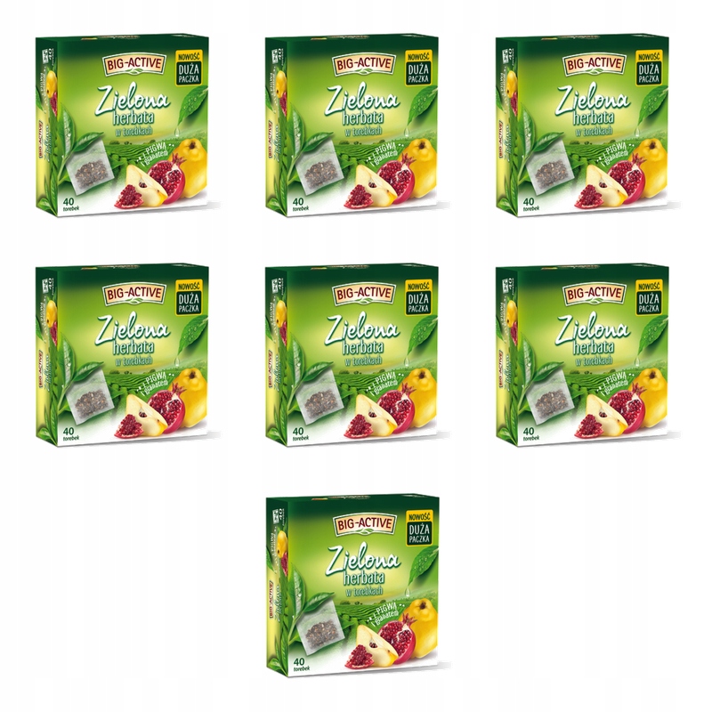Big-Active čaj čaj kdoule s granátovým jablkem 40TB 1,5g X7
