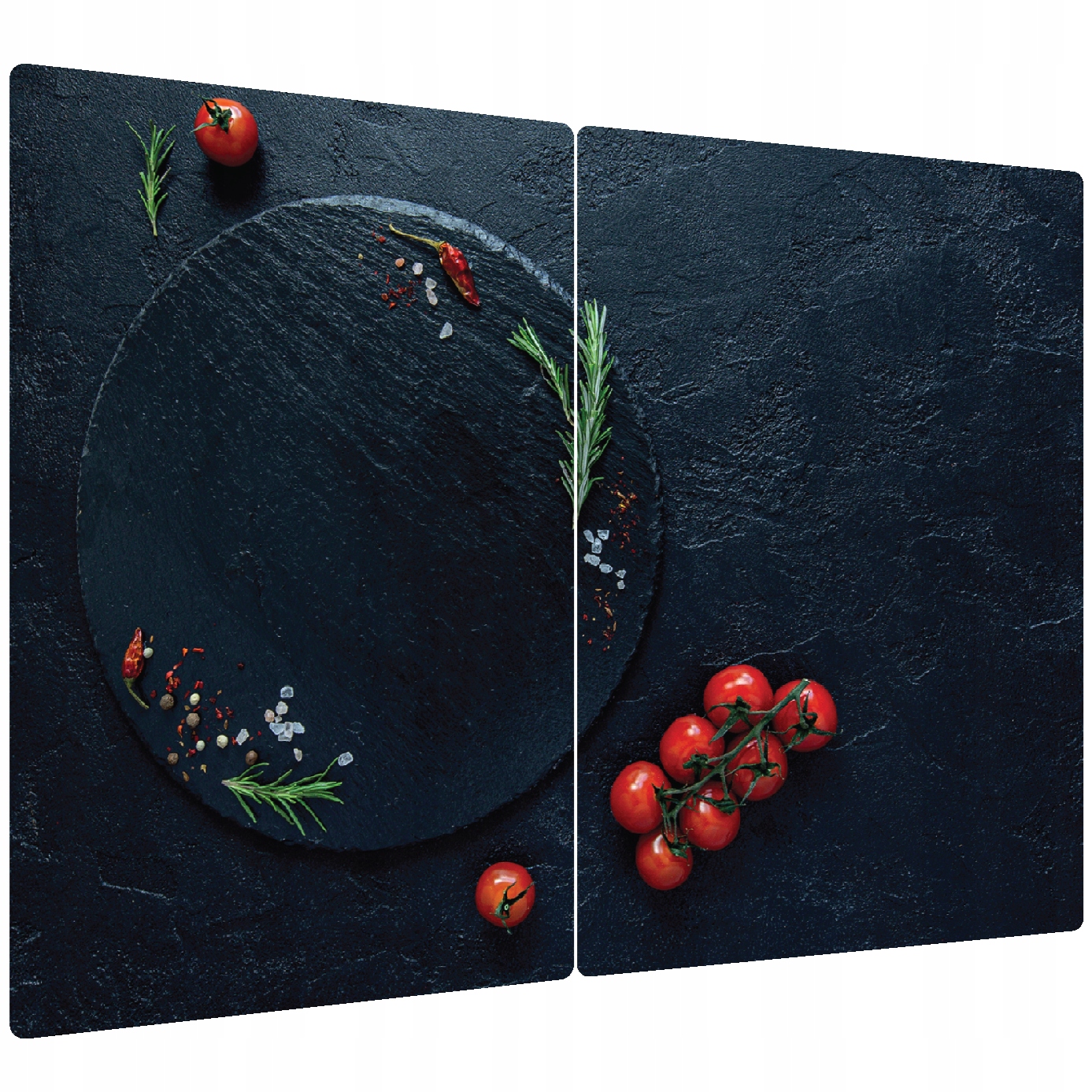 

Szklana deska do krojenia Pomidorki 2x 30x52cm