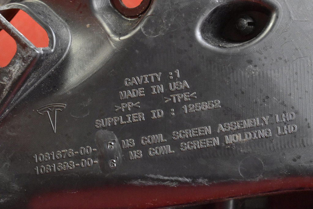 torpedo EU 1081676-00-G TESLA MODEL 3 17-21