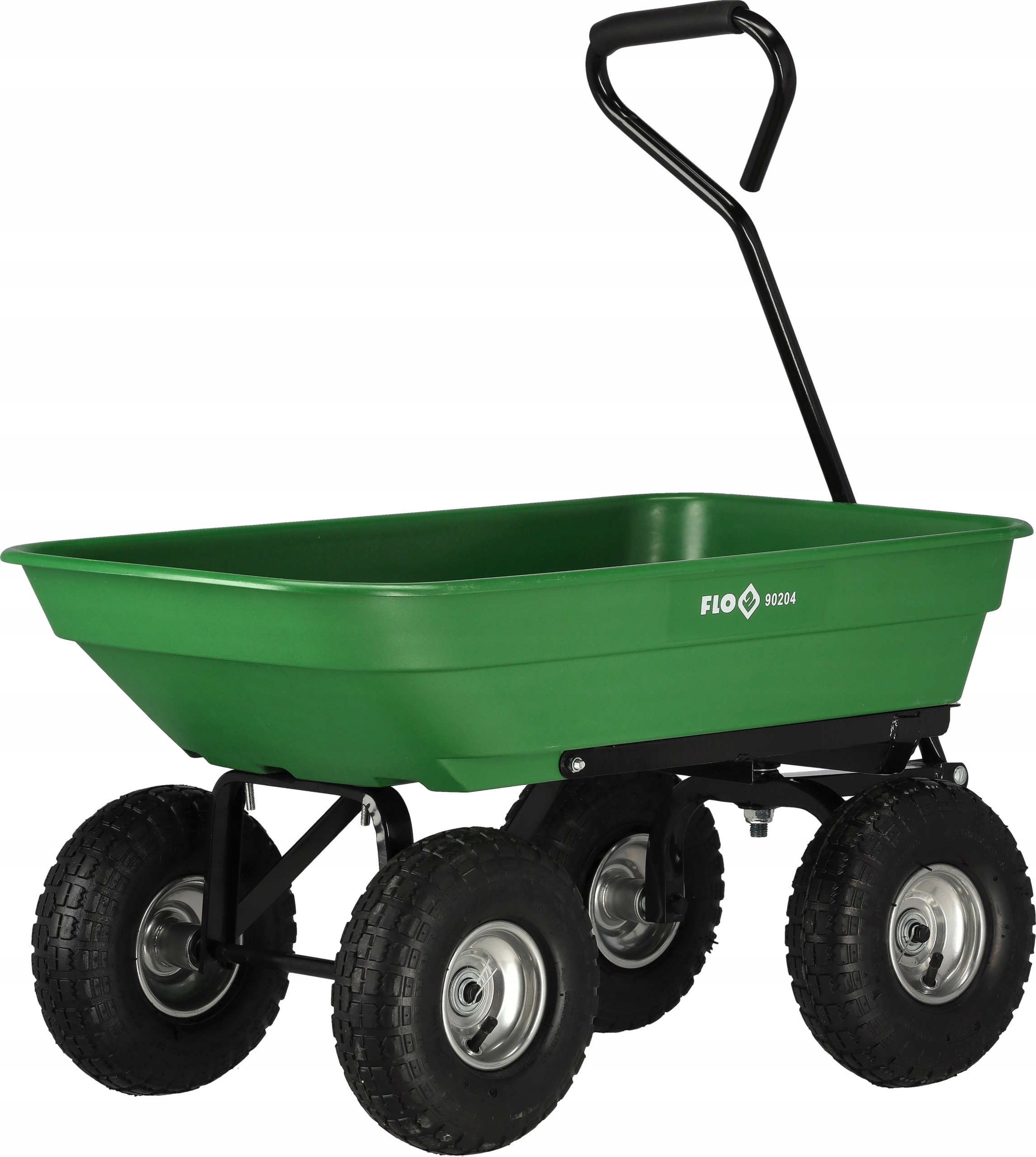 WÓZEK OGRODOWY UNIWERSALNY FUNKCJA WYWROTKI 150KG Pojemność 55 l