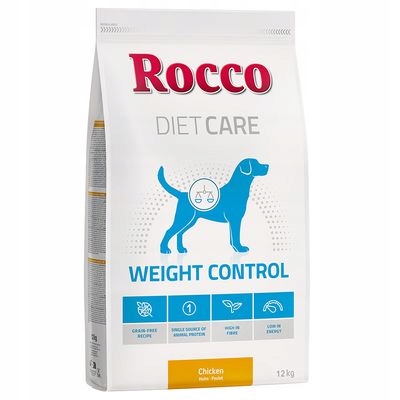 Levně Suché krmivo pro psa Rocco Diet Care Weight Control Kuře 12 kg