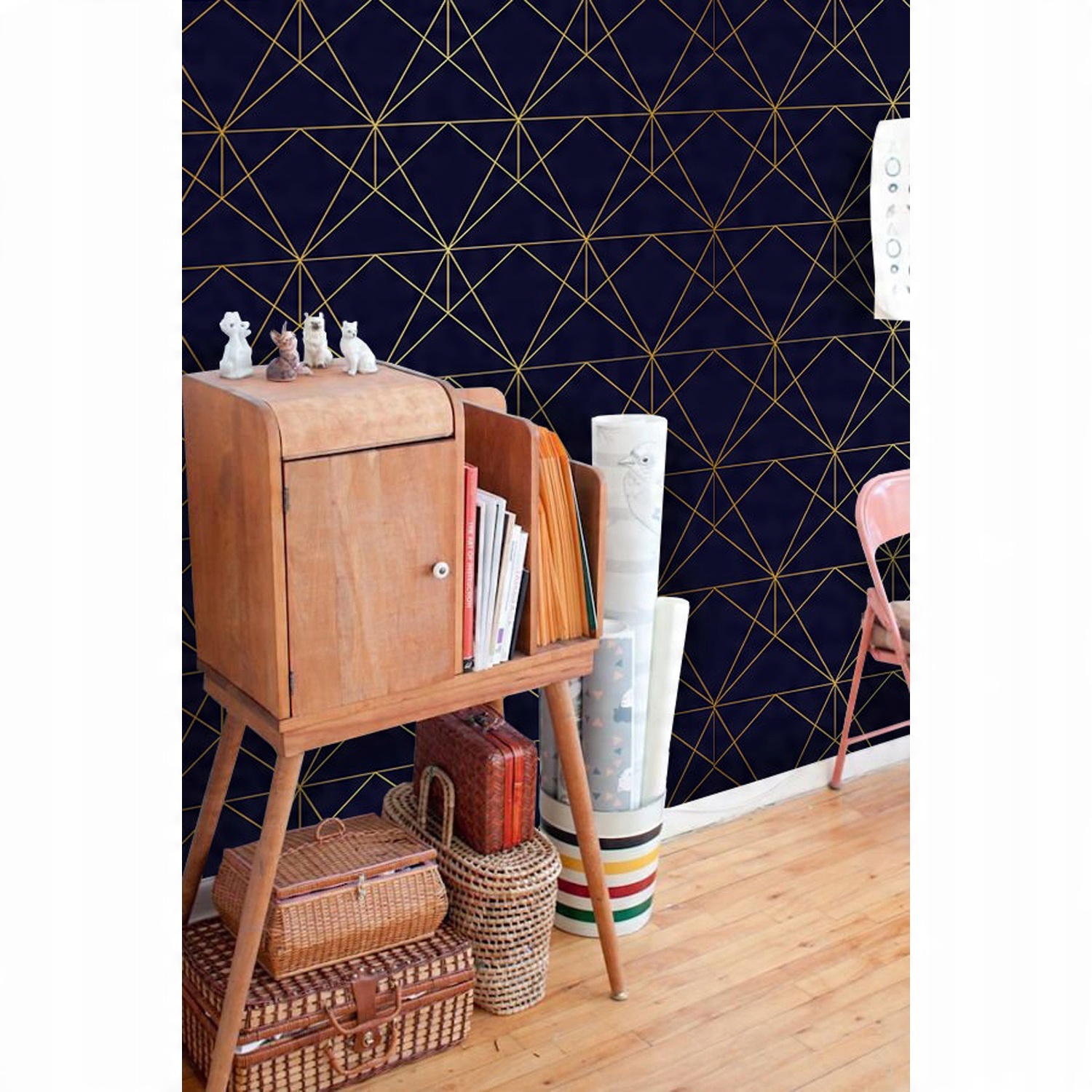 

Fototapeta do salonu Geometryczne linie 152x104 cm