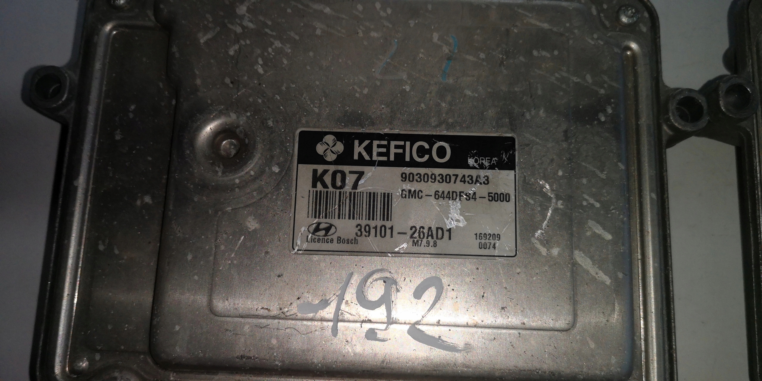 computer ECU HYUNDAI KEFICO 39101-26AD1 9030930743