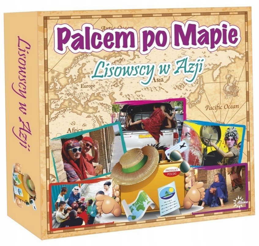 Palcem po mapie Lisowscy w Azji Abino