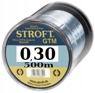 Żyłka Stroft Gtm 0,30 mm 500m moc 8,10 kg