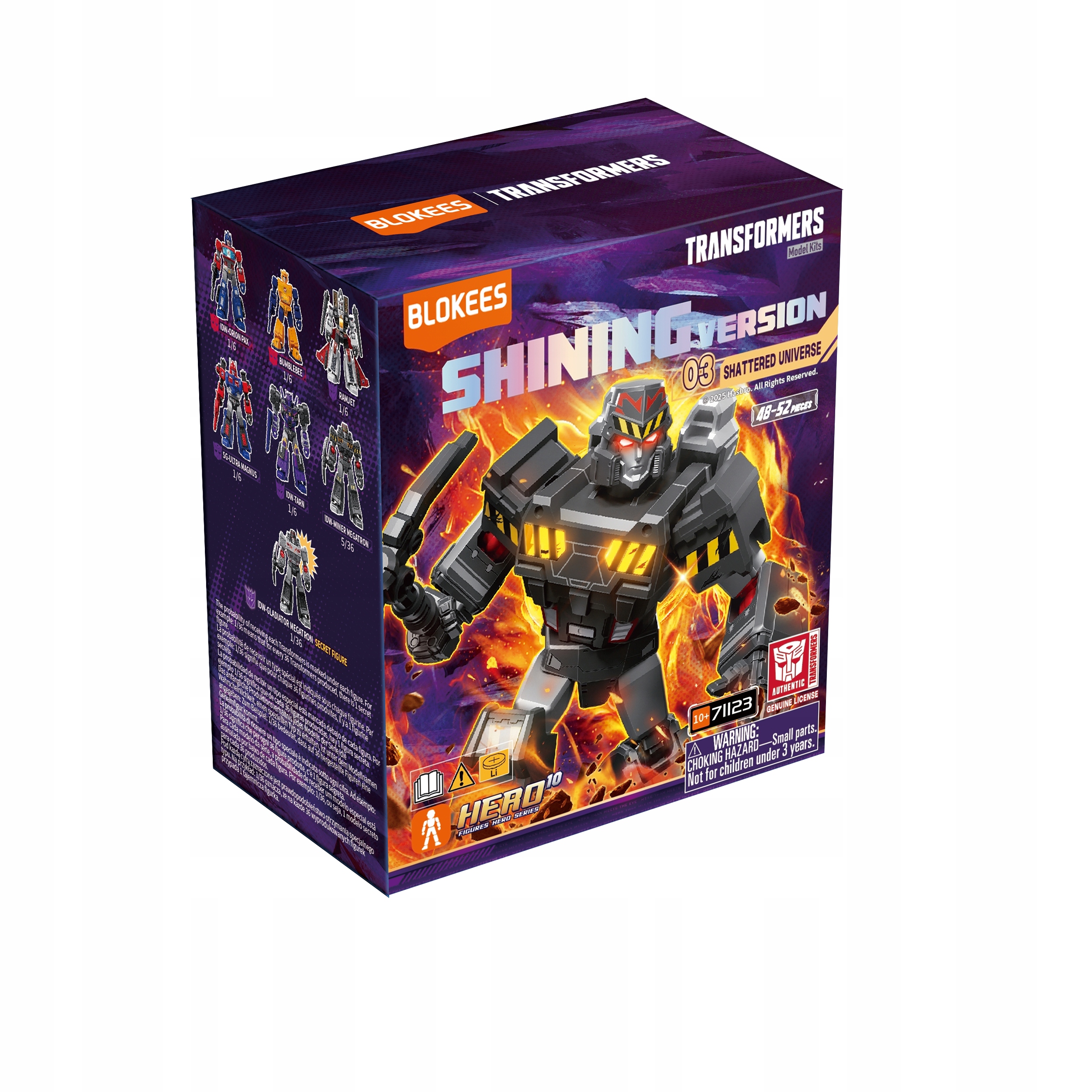 Blokees Transformers Shining Version Shattered Universe Blind Box