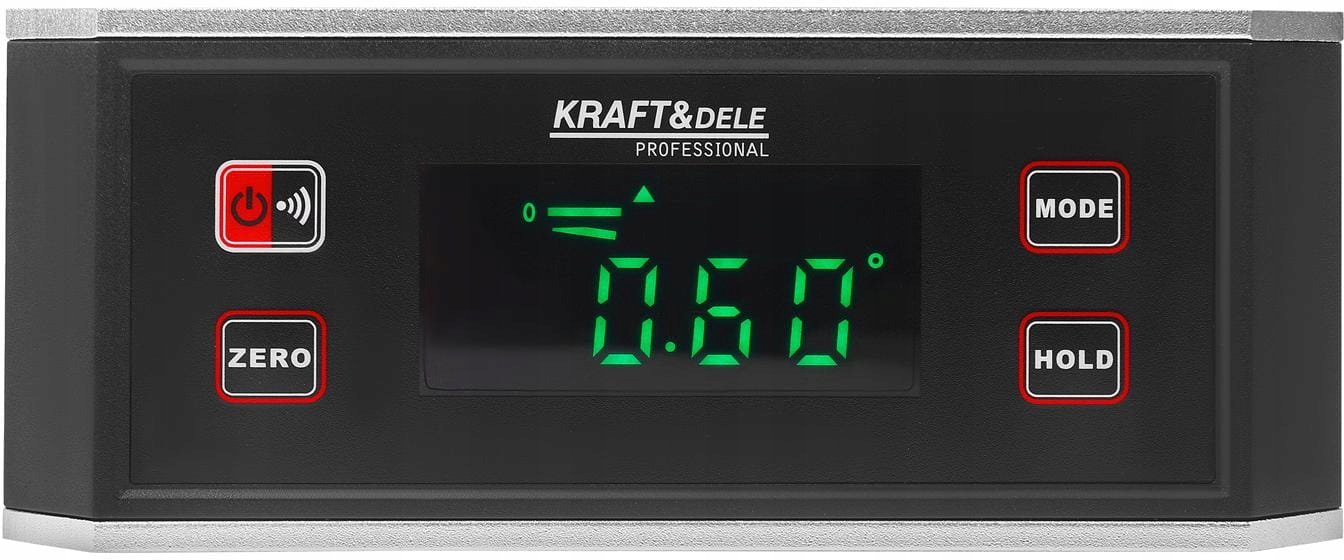 Elektronická digitální magnetická vodováha Kraft&Dele 150 mm