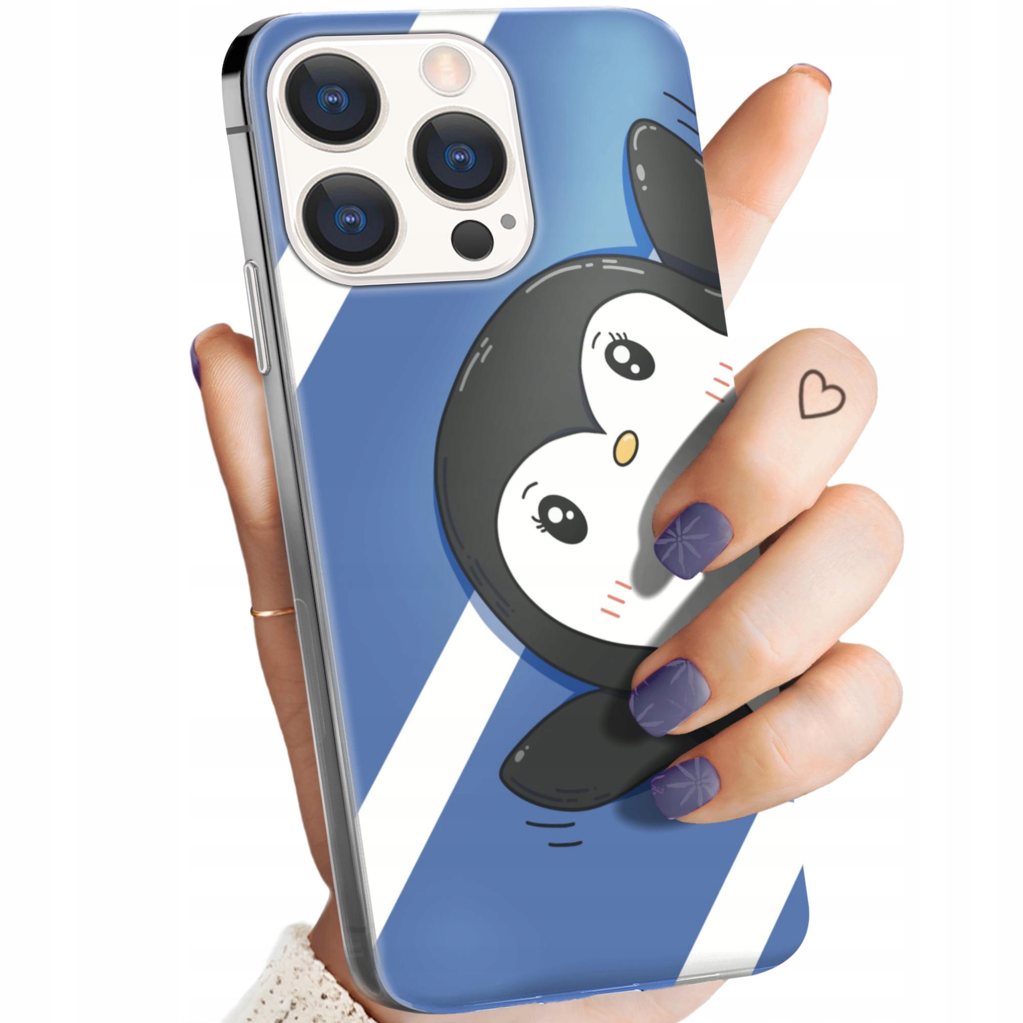 Etui Do Iphone 15 Pro Max Pingwinek Pingwin Happy Feet Obudowa Case