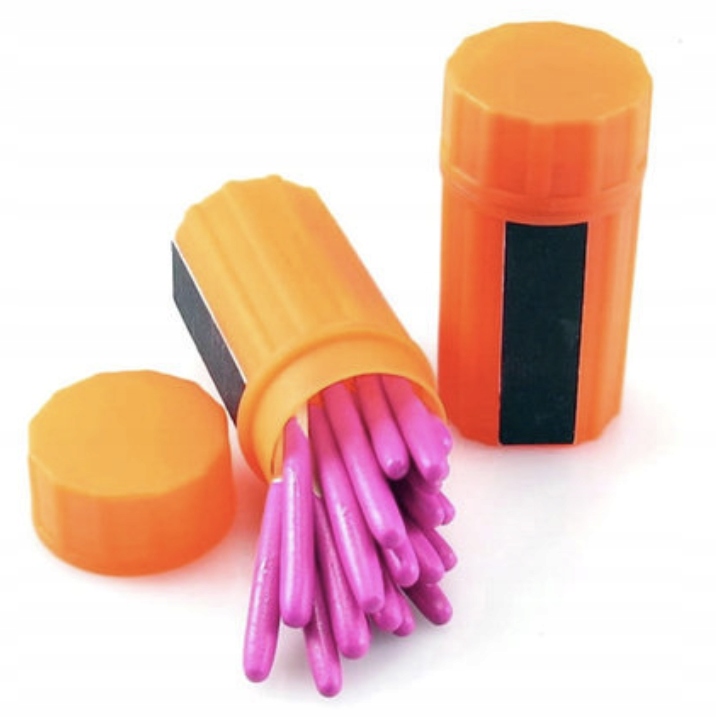 Wodoodporne etui na zapałki