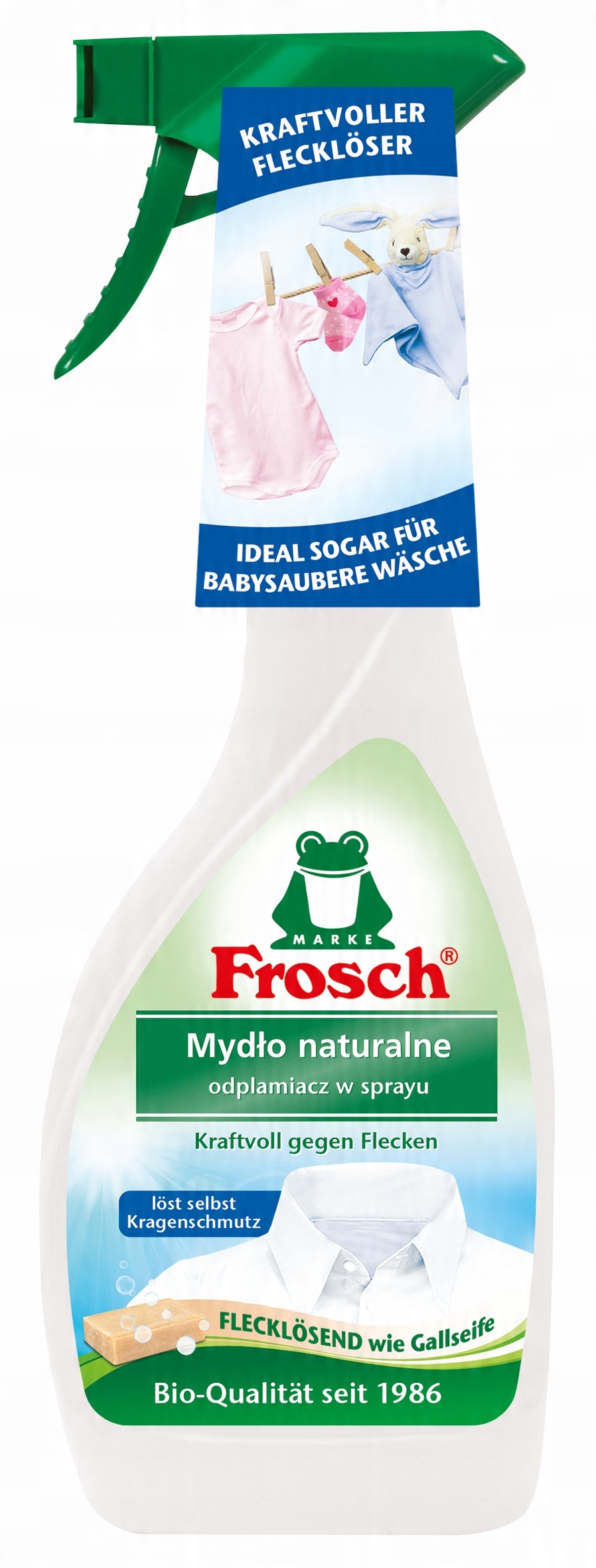 

Frosch odplamiacz w sprayu Mydło Marsylskie 500 ml