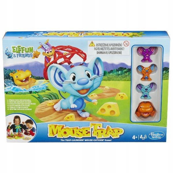 

Gra Mouse Tramp Pułapka na myszy Hasbro 4+