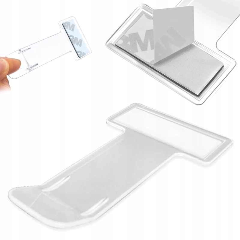 Uchwyt Klips Na Bilet Parkingowy Legitymację Na Szybę Samochodową Do Auta