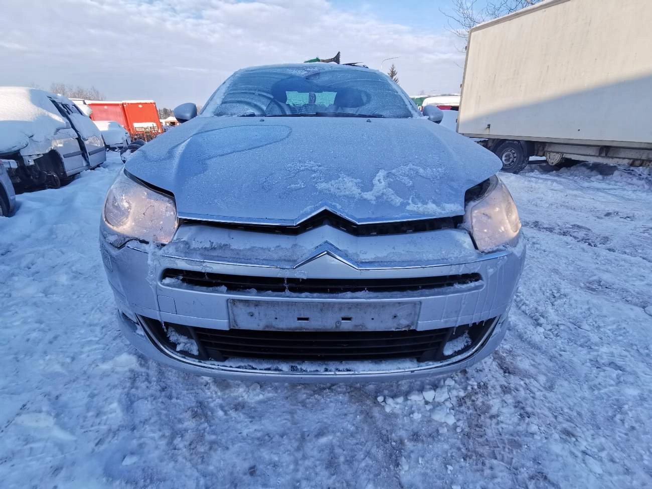 CITROEN C5 шланг интеркулера 2009 1.6л