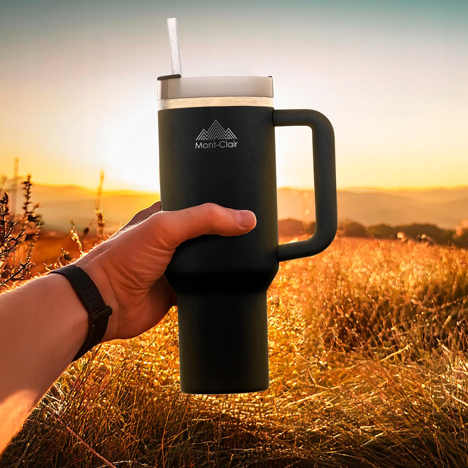 Mont-Clair TUMBLER Kubek Termiczny 1.2L Z Ustnikiem BPA Free — miniatura 5