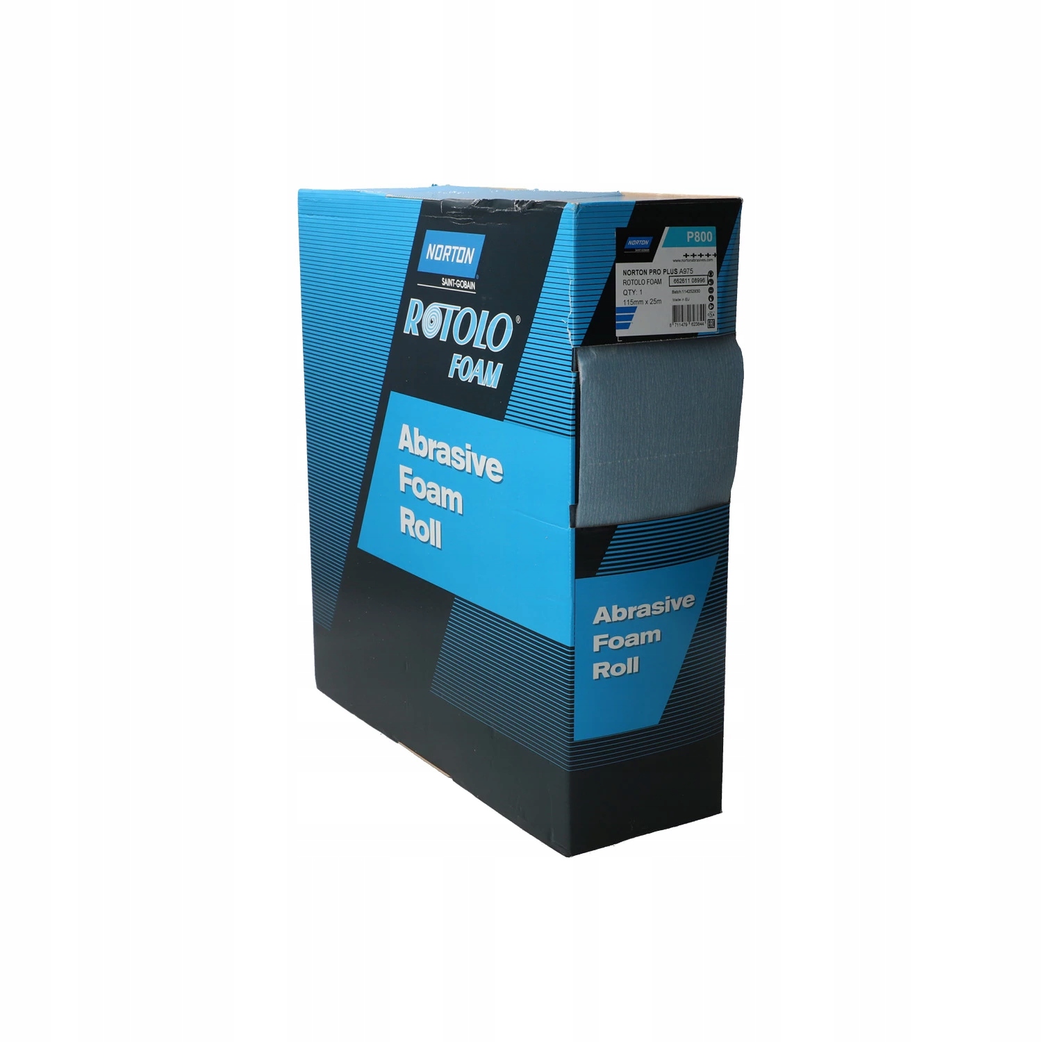 Brúsny Papier Norton Pro Plus A975 Rotolo 115mmX25m P800