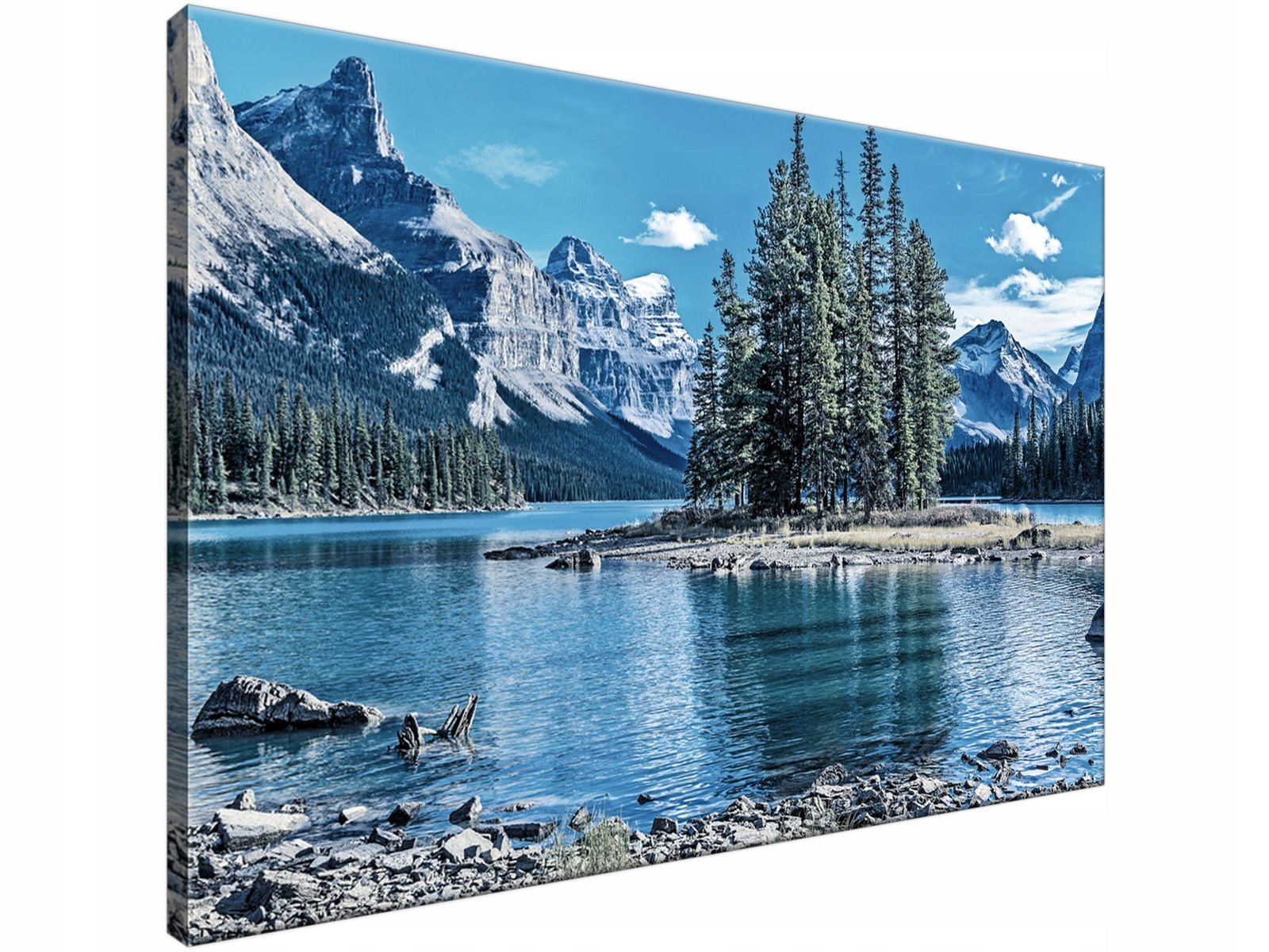 

Obraz drukowany Jezioro Maligne zimą 90x60 produce