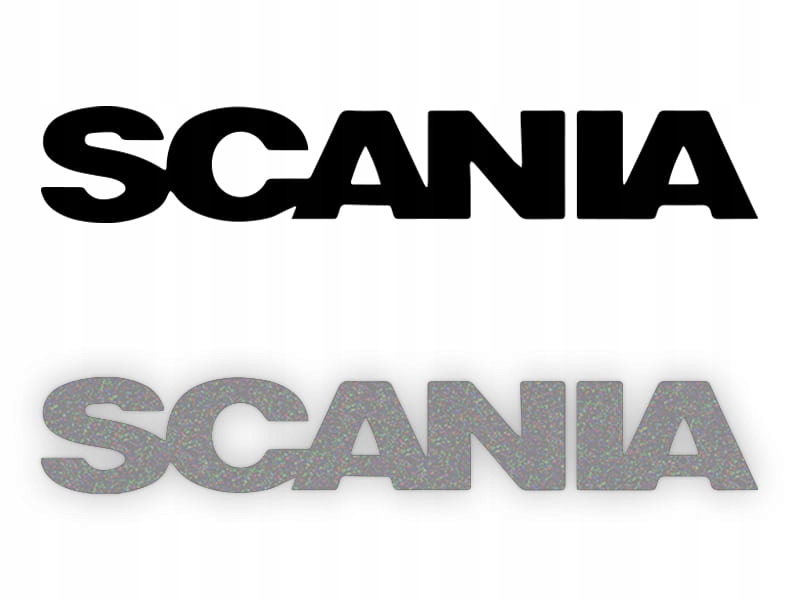 SCANIA - Naklejka na samochód na auto ODBLASKOWA